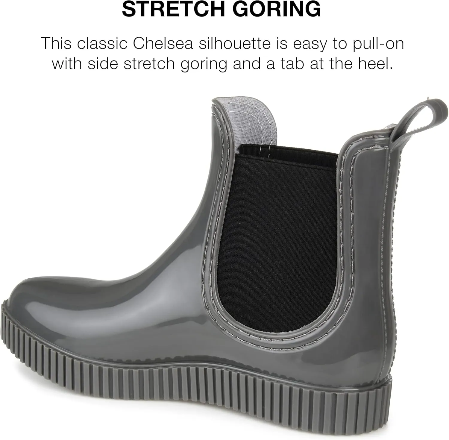 Journee Collection Women's Drip Rain Boot