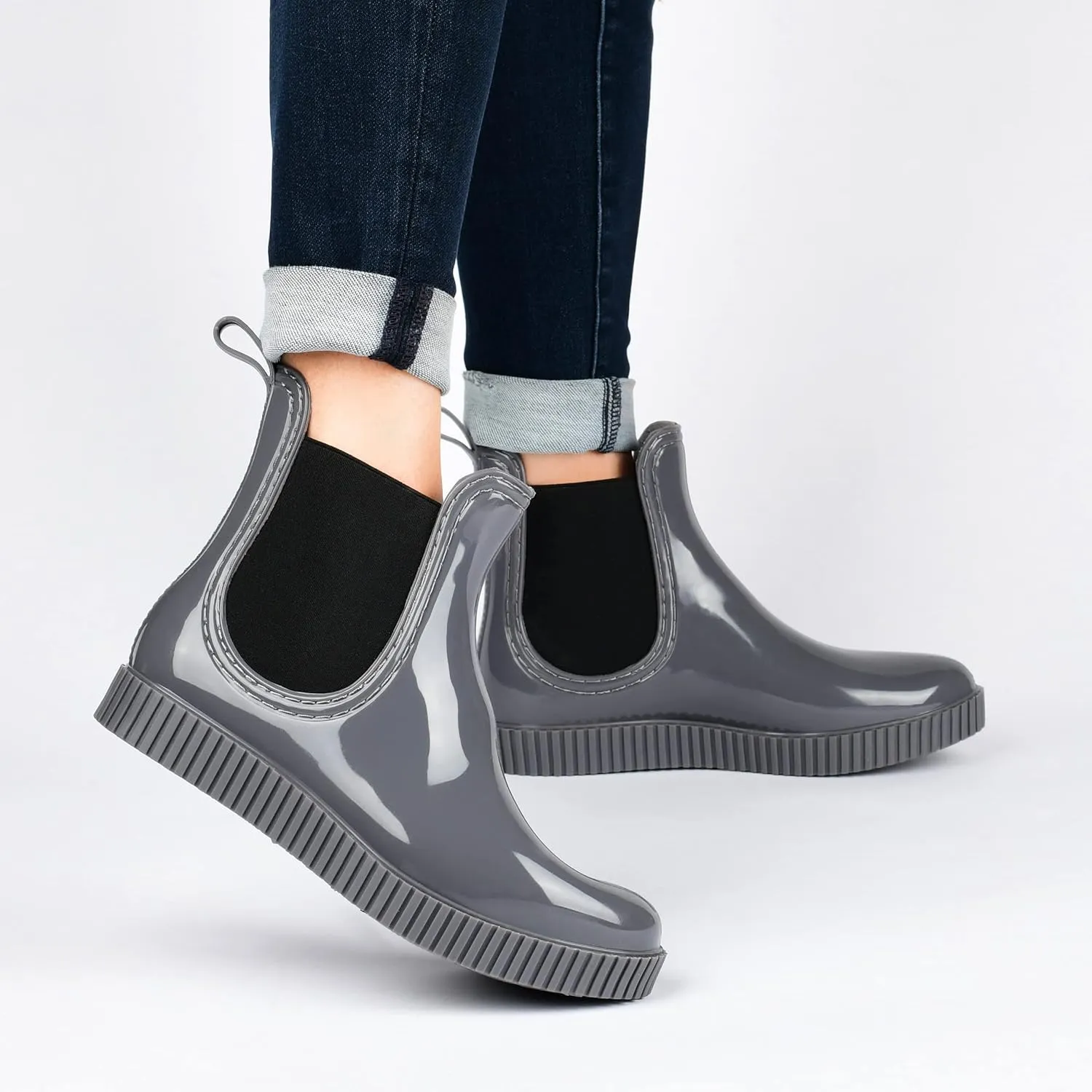 Journee Collection Women's Drip Rain Boot