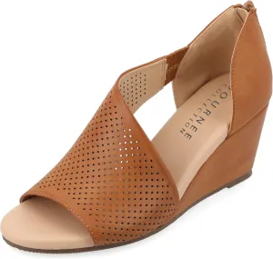 Journee Women's Comfort Foam Aretha Wedge Sandals
