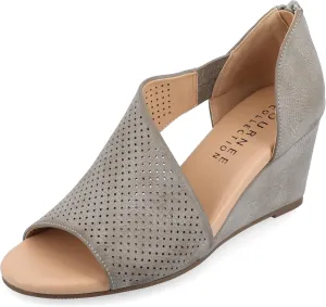 Journee Women's Comfort Foam Aretha Wedge Sandals