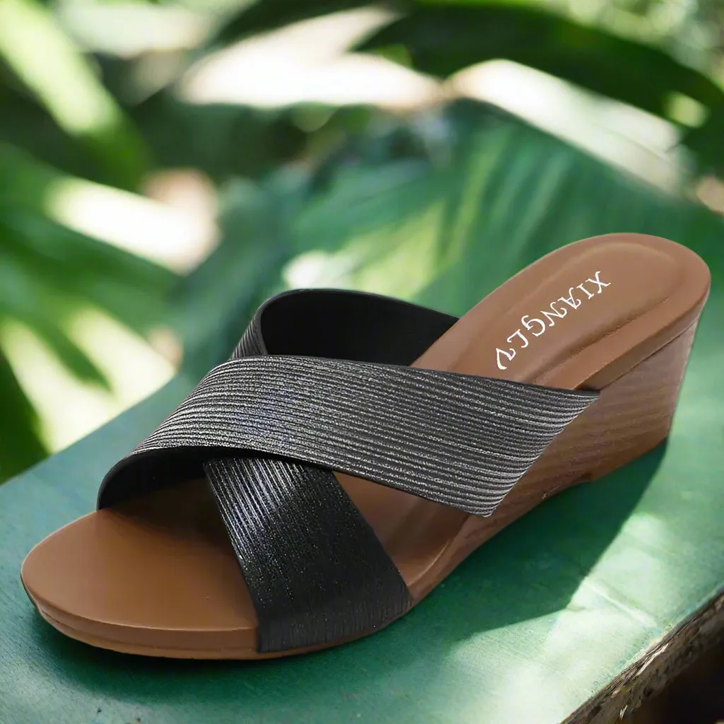 Jurassic | Open Toe Wedge Sandals