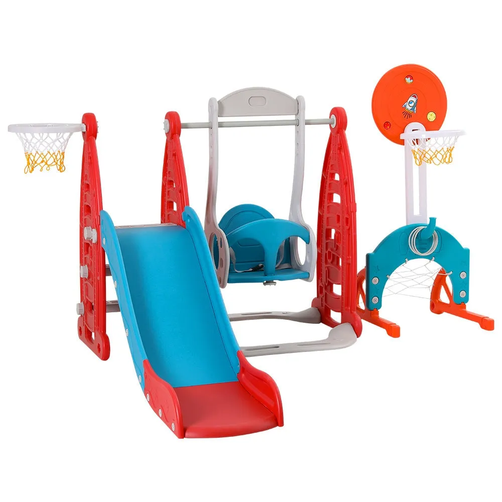 Keezi 6-in-1 Kids Playground Set