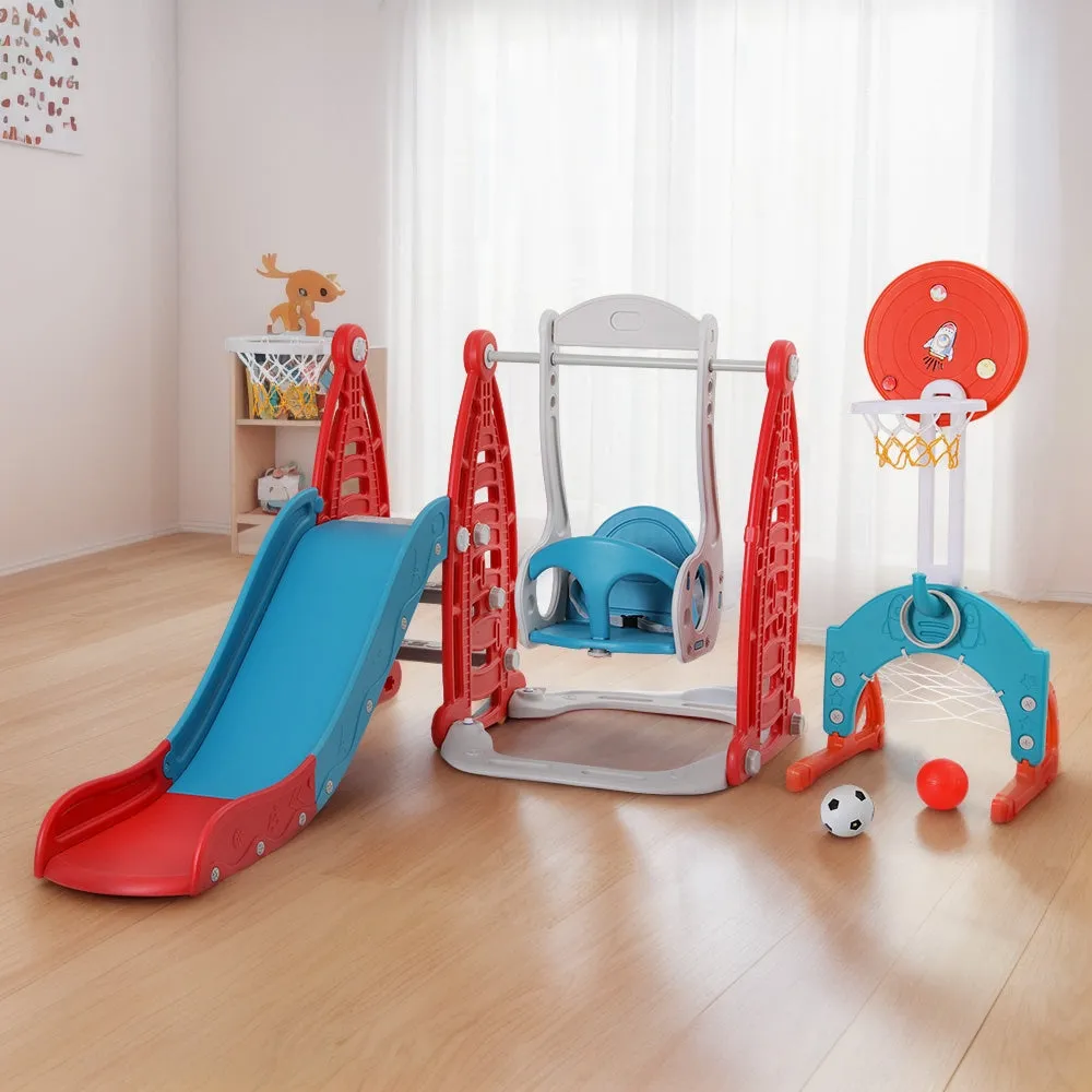 Keezi 6-in-1 Kids Playground Set