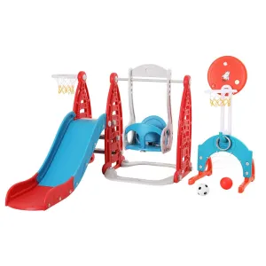 Keezi 6-in-1 Kids Playground Set