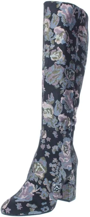 Kenneth Cole Women's Time to Step to The Knee Boot Fabric Riding