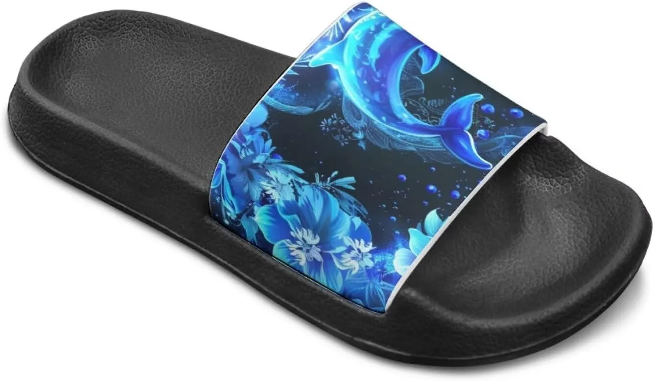 Kids Slides Slippers Waterproof Sandals for Girls & Boys Shower Shoes