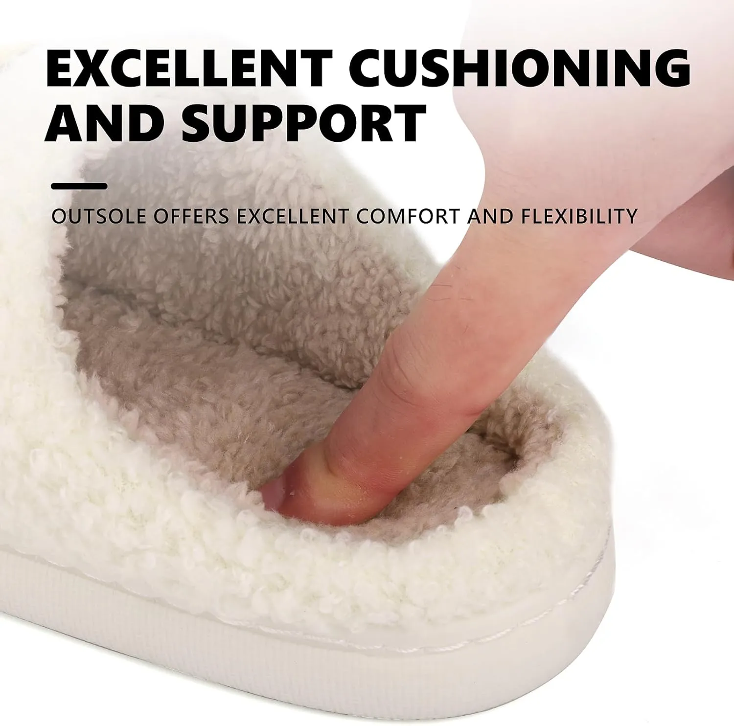 Kids Slippers丨Boys Girls Soft Plush Comfy Warm House Slippers丨Winter Indoor Outdoor Non-slip Fuzzy Flat Slides丨Slip-on Shoes