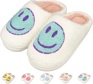 Kids Slippers丨Boys Girls Soft Plush Comfy Warm House Slippers丨Winter Indoor Outdoor Non-slip Fuzzy Flat Slides丨Slip-on Shoes