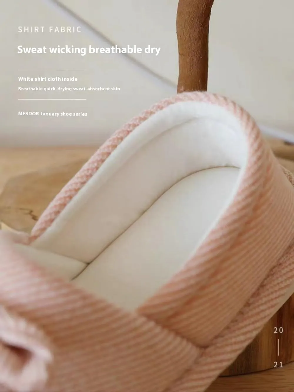 Korean Puffy All-Day Slip-on | Ins Y2K Trendy Home Shoes for Every Scene | Ultra-Soft Cotton Lining & Kawaii Strips | Anti-Slip Sole Slippers for Bathroom Safety | OOTD | Unique Gift for Girls & Women