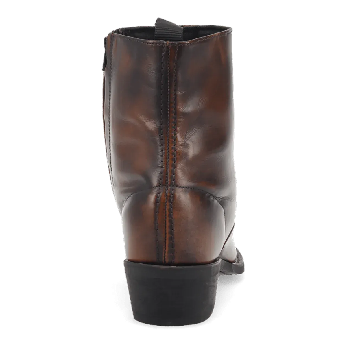 Laredo Men's Fletcher Zip Up Leather Boot in Antique Tan