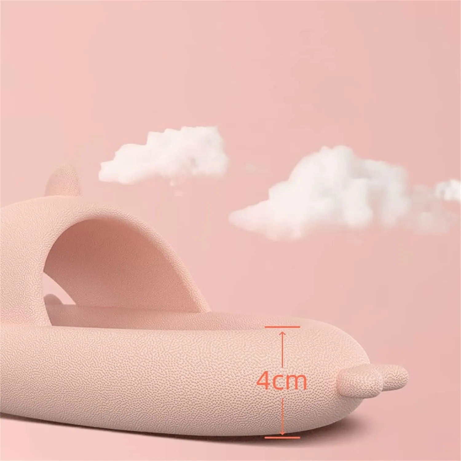 LELEBEAR Sharklas Originales Kids, Sharky Chanclas,Kids Shark Slides,Summer Cloud Shark Slippers Non-Slip Open Toe Sandals