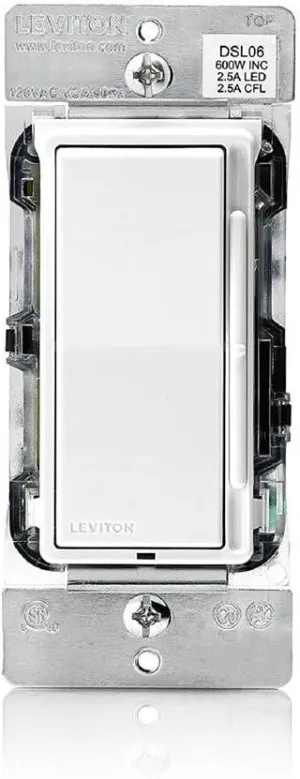 LEVITON Rocker Dimmer with Slide Bar