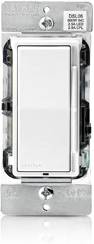 LEVITON Rocker Dimmer with Slide Bar