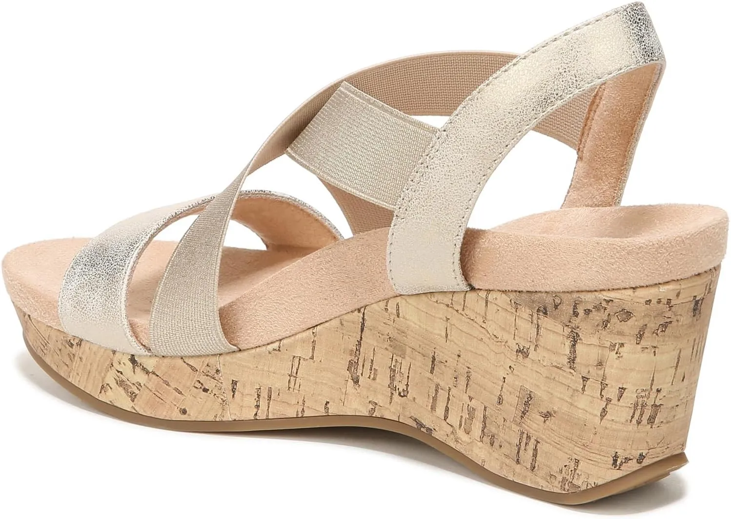 LifeStride Women's Delta 2 Strappy Wedge Sandal