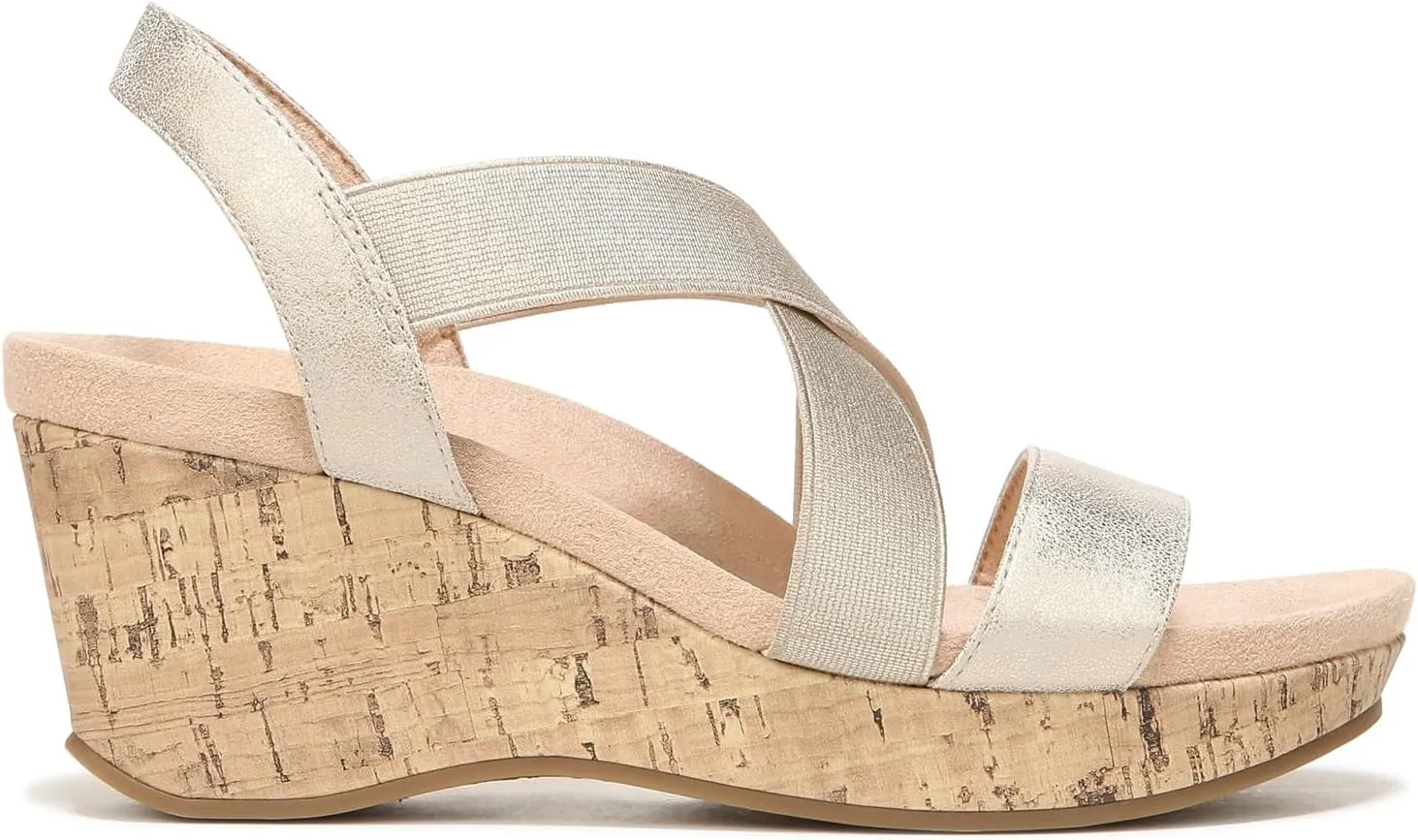 LifeStride Women's Delta 2 Strappy Wedge Sandal