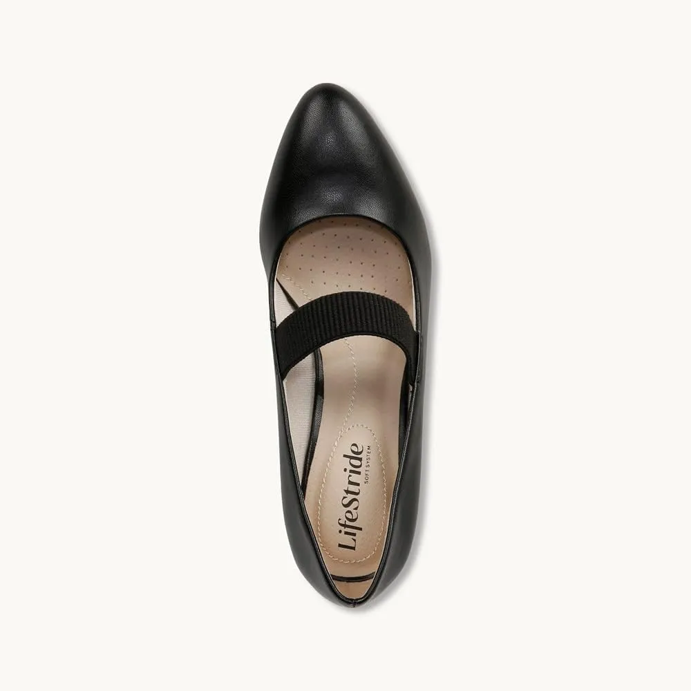 Lifestride Women's Gio Mj Wedge Heel Mary Jane Pump