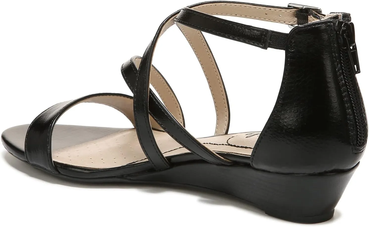 LifeStride Women's Yolanda Strappy Wedge Sandal