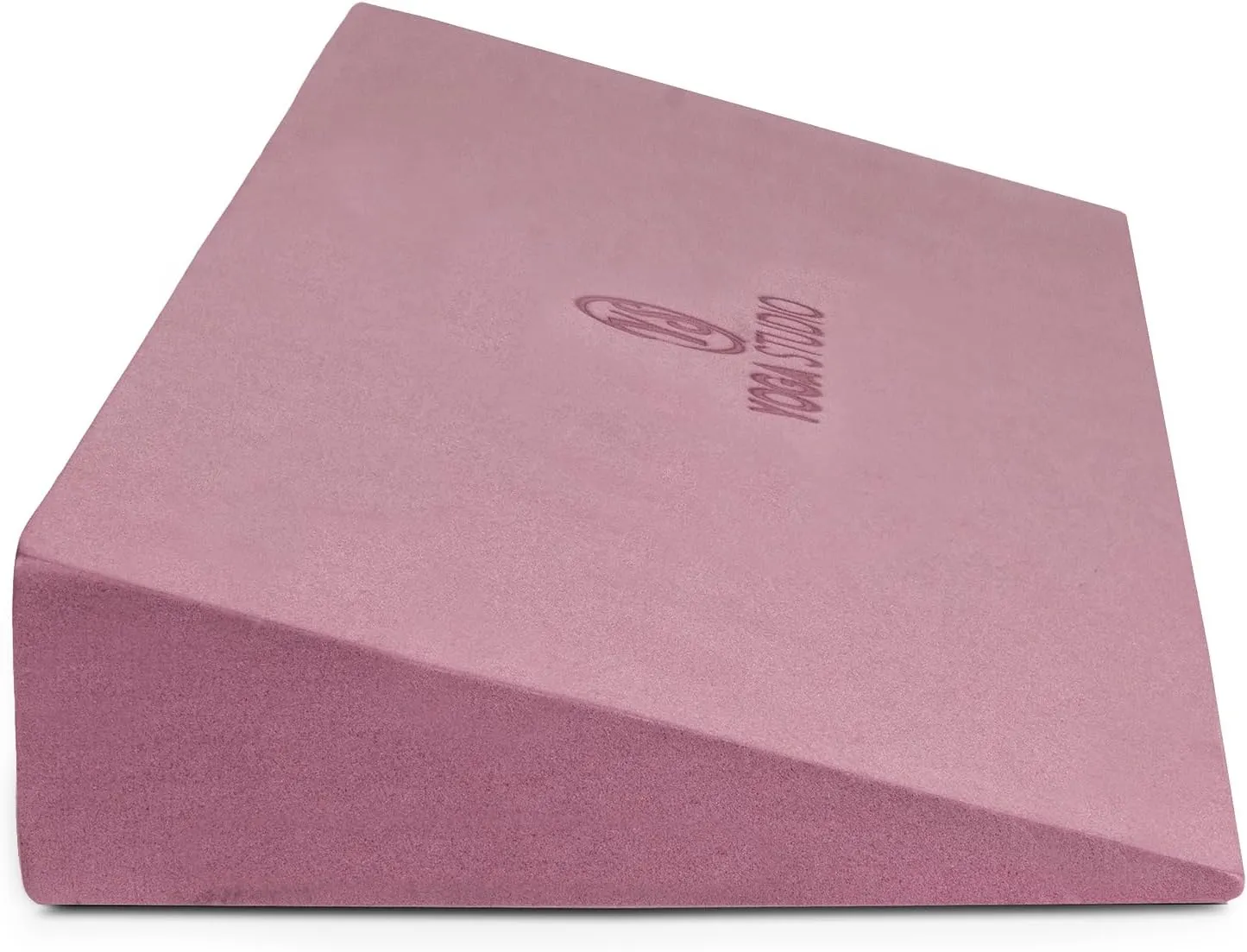 Lightweight EVA Non-Slip Slanting Yoga Pilates Wedge | Sports Wedge for Squats Pushups Pressups | Supportive Wedge Riser Block - 50 x 15 x 5cm