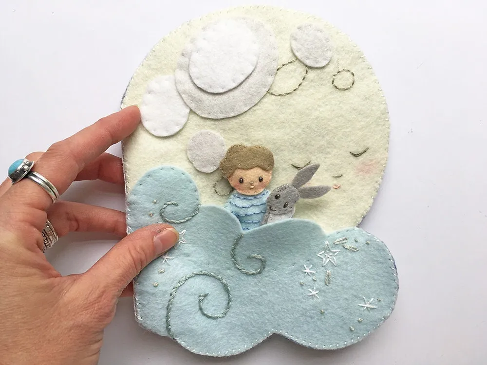 Little Milo's Dreamland Quiet Book Sewing Pattern