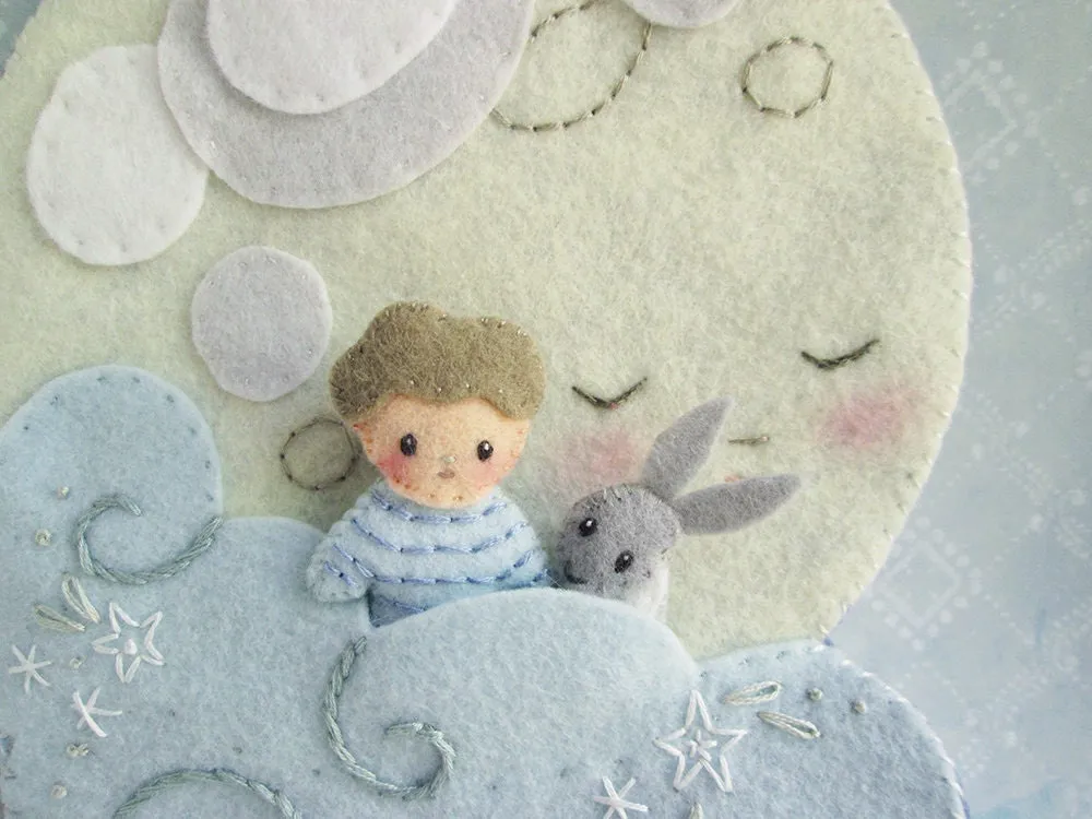 Little Milo's Dreamland Quiet Book Sewing Pattern
