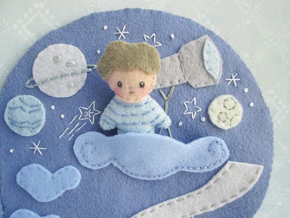 Little Milo's Dreamland Quiet Book Sewing Pattern