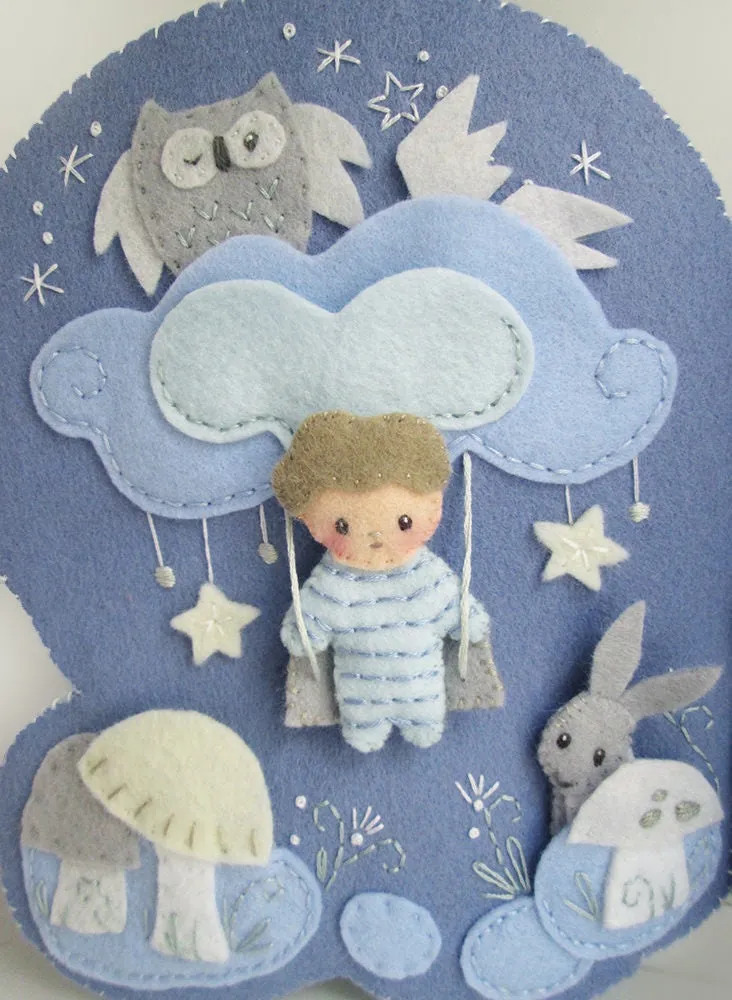 Little Milo's Dreamland Quiet Book Sewing Pattern
