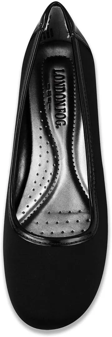 LONDON FOG Chester Neoprene Dress Wedge
