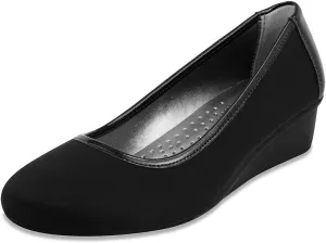 LONDON FOG Chester Neoprene Dress Wedge