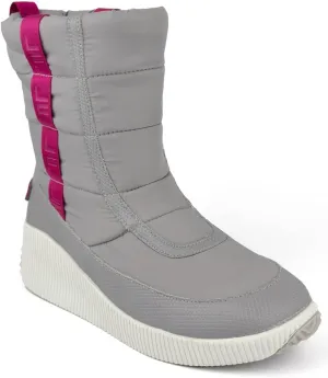 LONDON FOG Womens Chase Nylon Cold Weather Snow Boot Warm Lined Winter Boots