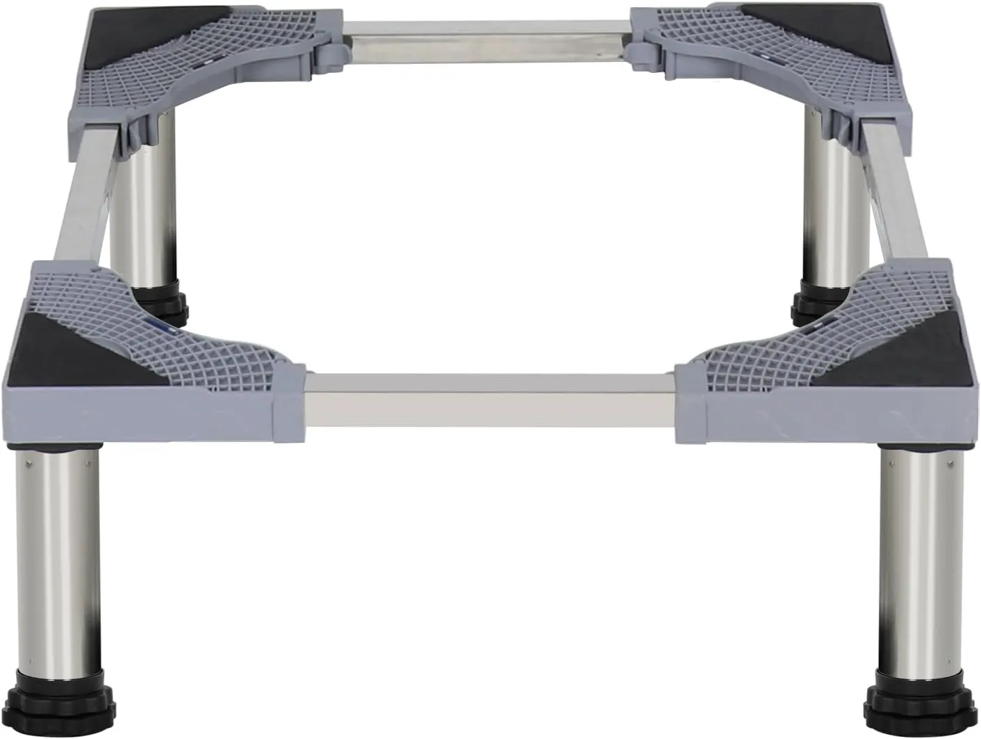 LUCKUP Washing Machine Stand Refrigerator Stand with 4 Heavy Duty Feet (Height: 9.4"-10.4") Washer Pedestal Adjustable Base for Washer and Dryer, Fridge, Max Load 330LB/150KG