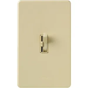 Lutron Toggler 3 Speed Fan Control, 1.5-A Single Pole/3-Way TGFSQ-FH-IV, Ivory