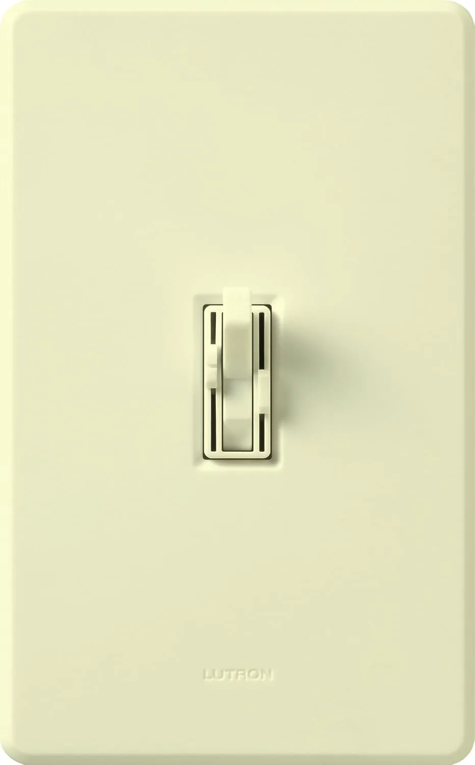Lutron Toggler Combination Fan and Light Control, 1.5 Amp, Single-Pole/3-Speed, AY2-LFSQ-AL, Almond