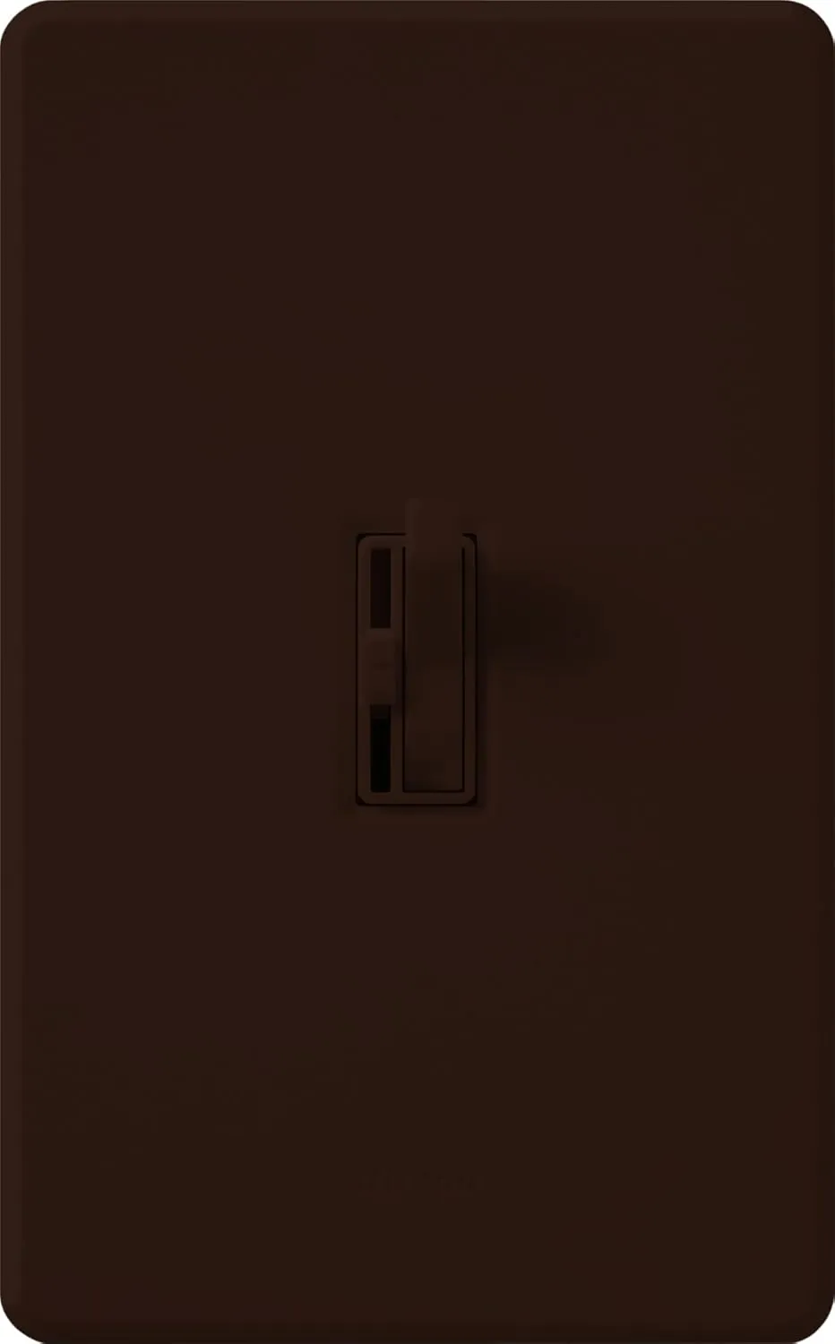 Lutron Toggler Quiet 3-Speed Slide-To-Off Fan Control, 1.5-Amp, Single-Pole/3-Way, AYFSQ-F-BR, Brown