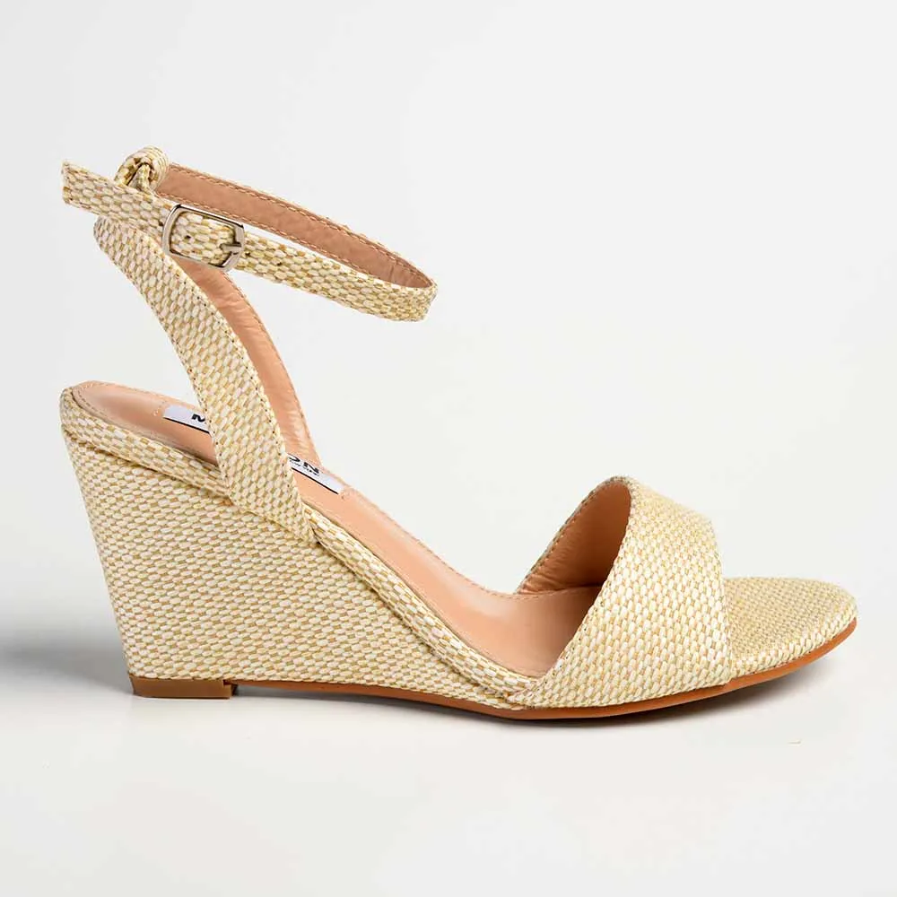 Madison Lakelynn Wedge - Natural