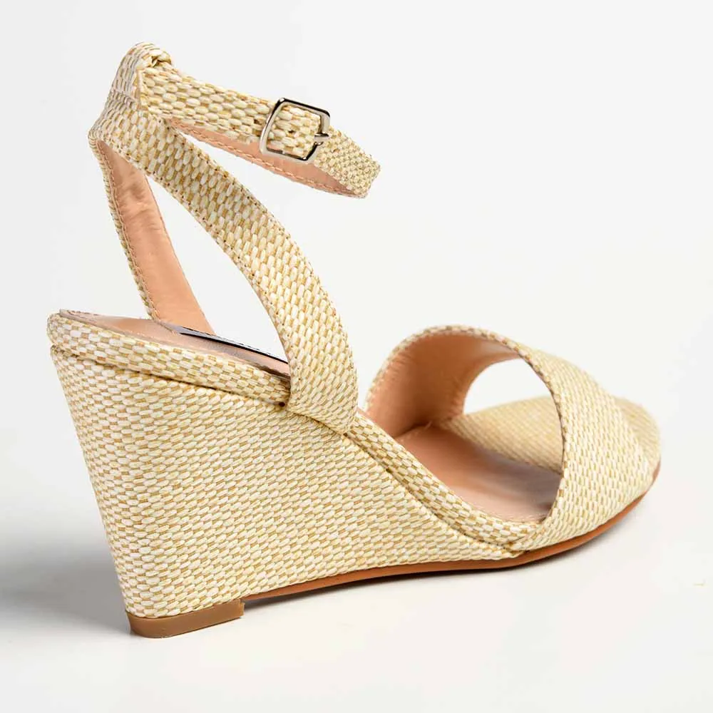 Madison Lakelynn Wedge - Natural