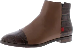 Marc Joseph New York Women's Leather Made in Brazil Ankle Zip Up Bootie Boot