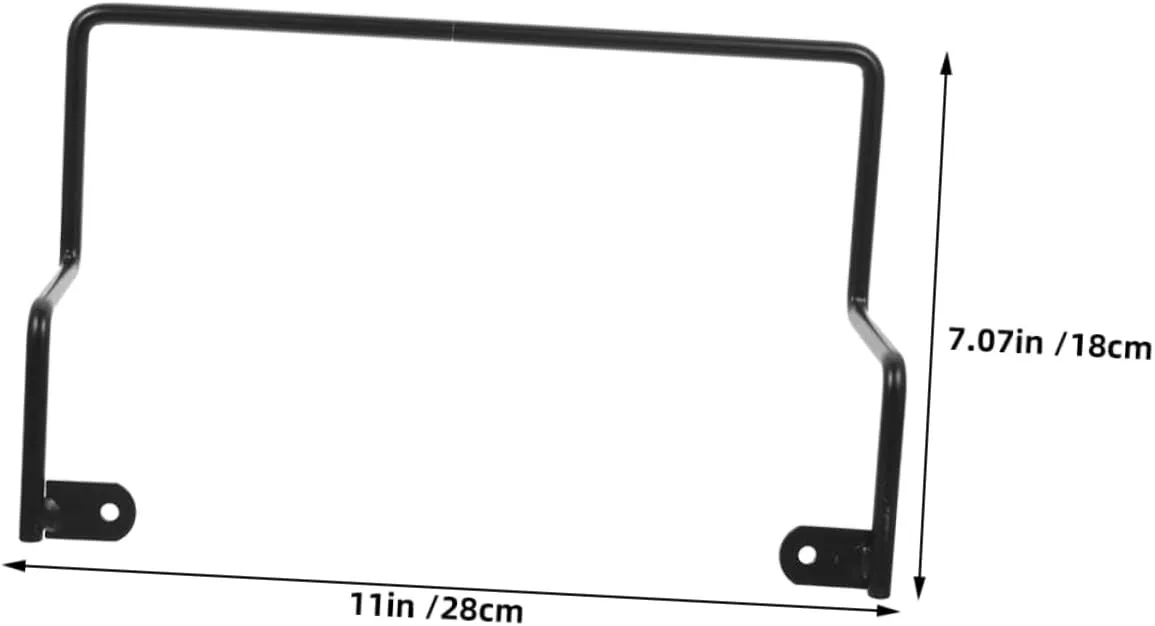 Mattress Slide Stopper Bar Anti Slip Bed Frame Retainer Sturdy Iron Construction Metal Hook Bracket for Couch Rv