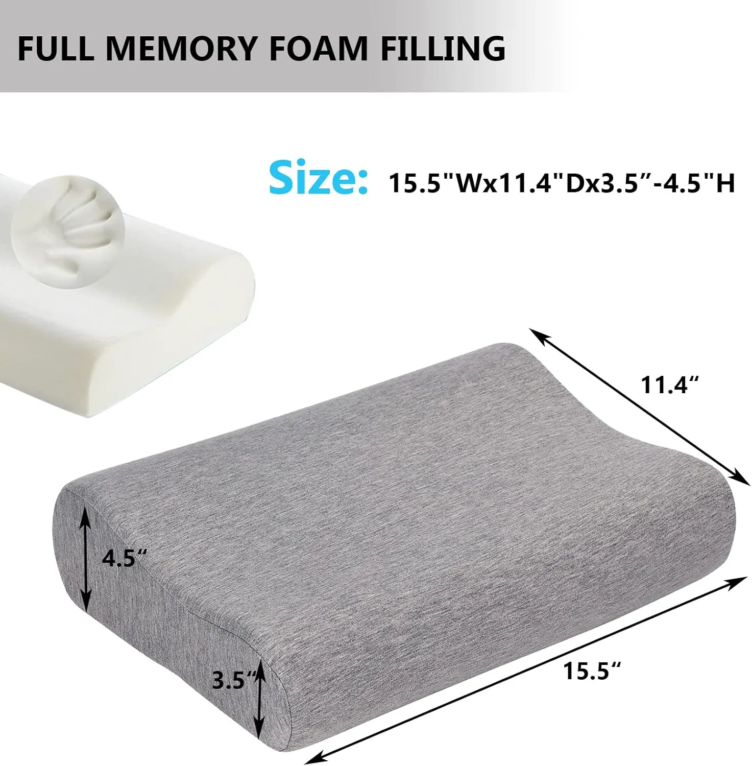 Memory Foam Camping Mattress | Potable Backpacking Sleeping Pad W/Waterproof Cover & Carry Bag | Roll Up Cot Mattress for Floor, Travel,Camping | Kids, Single or Twin