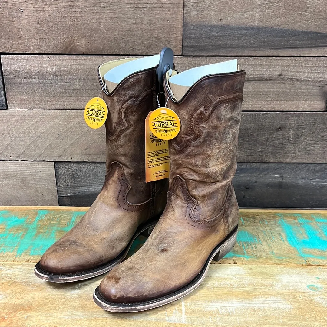 Men’s Corral Honey Zip Up Boot
