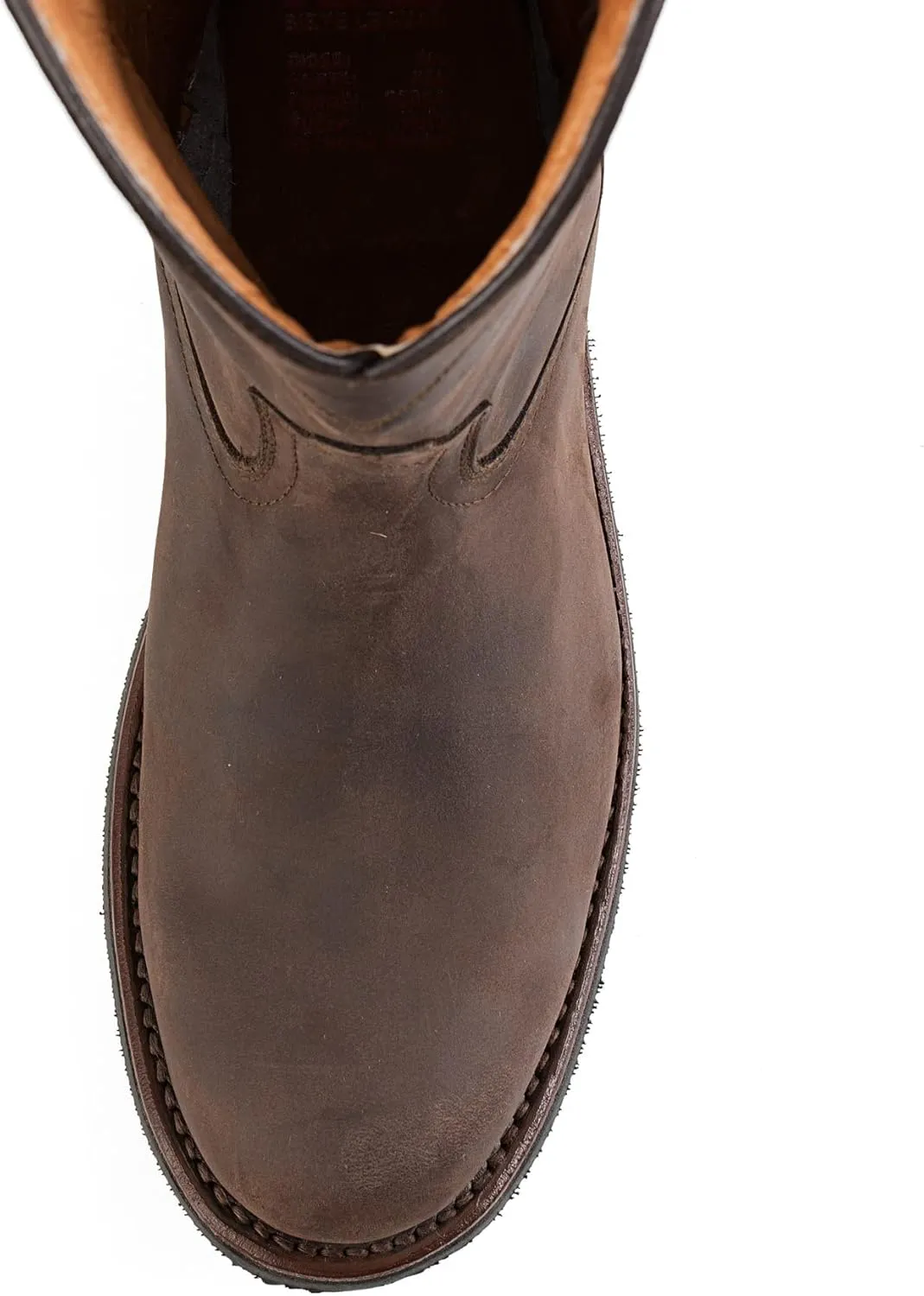 Men's Leather Zip Roper Boot Style 1677