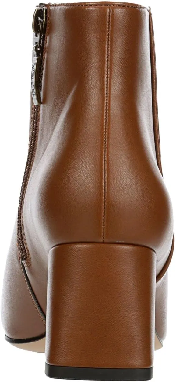 Michael By Michael Shannon Hope - Women's Faux Leather Zip-up Dress Ankle Boot