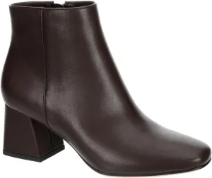 Michael By Michael Shannon Hope - Women's Faux Leather Zip-up Dress Ankle Boot
