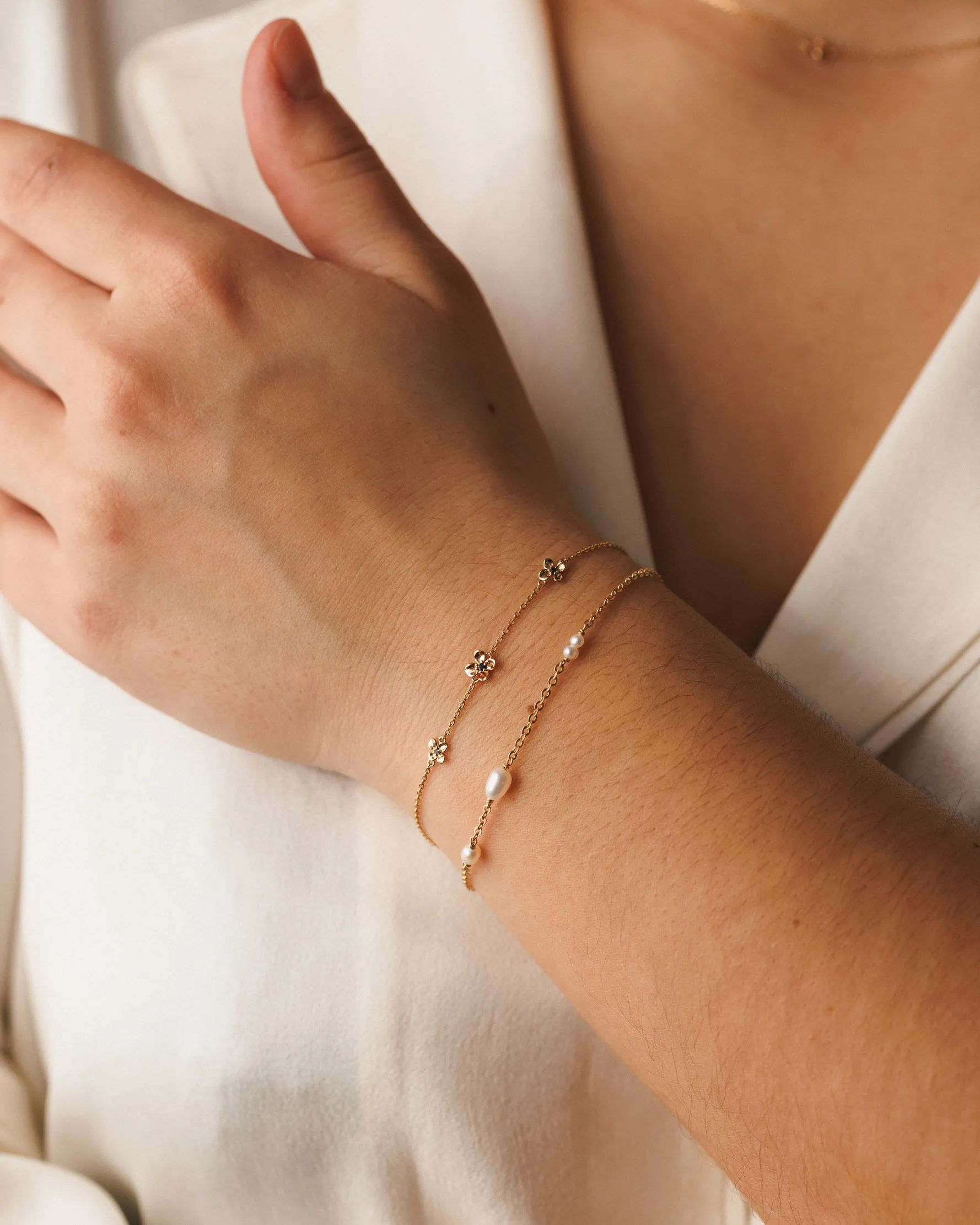 Midnight Blossom Bracelet