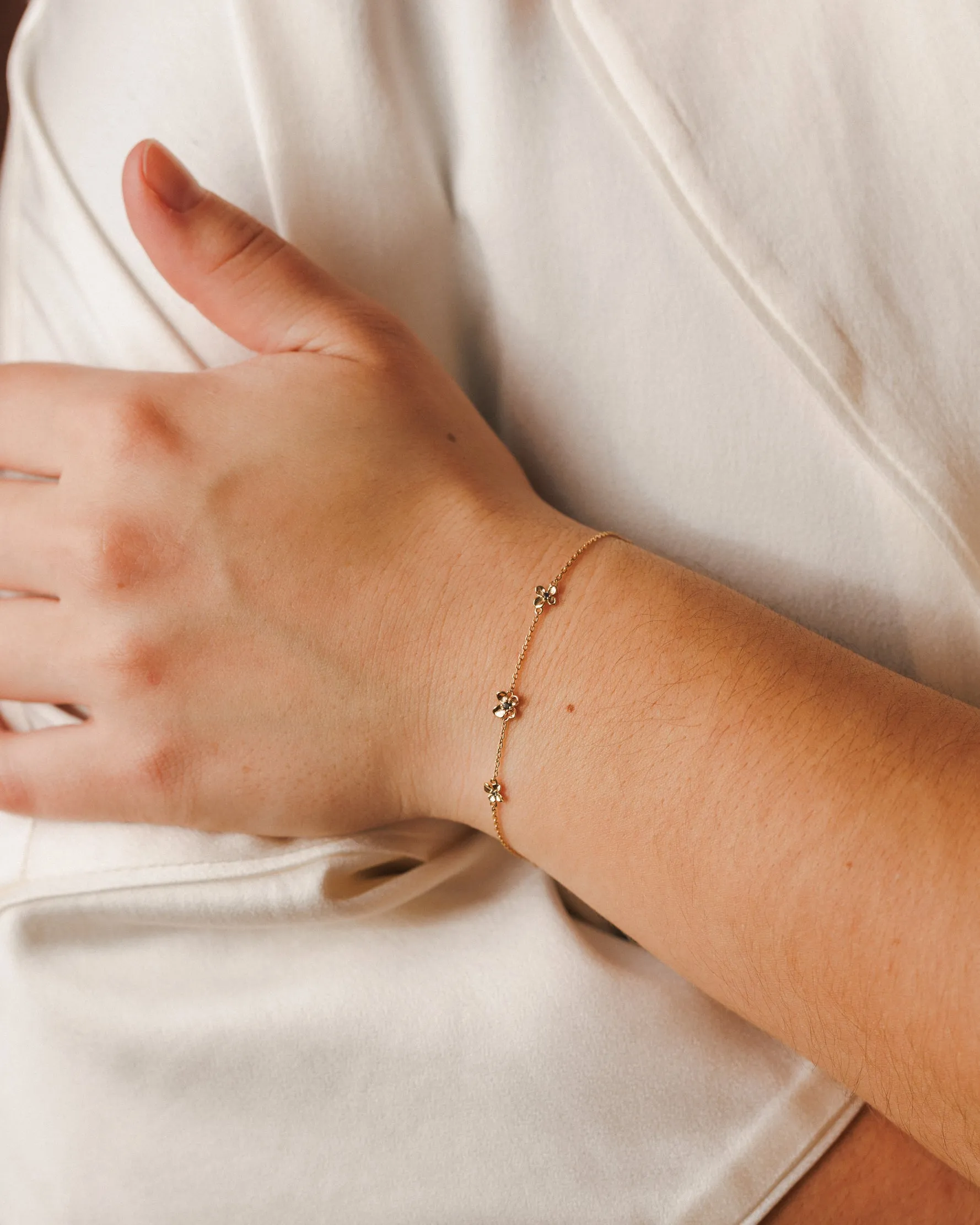 Midnight Blossom Bracelet