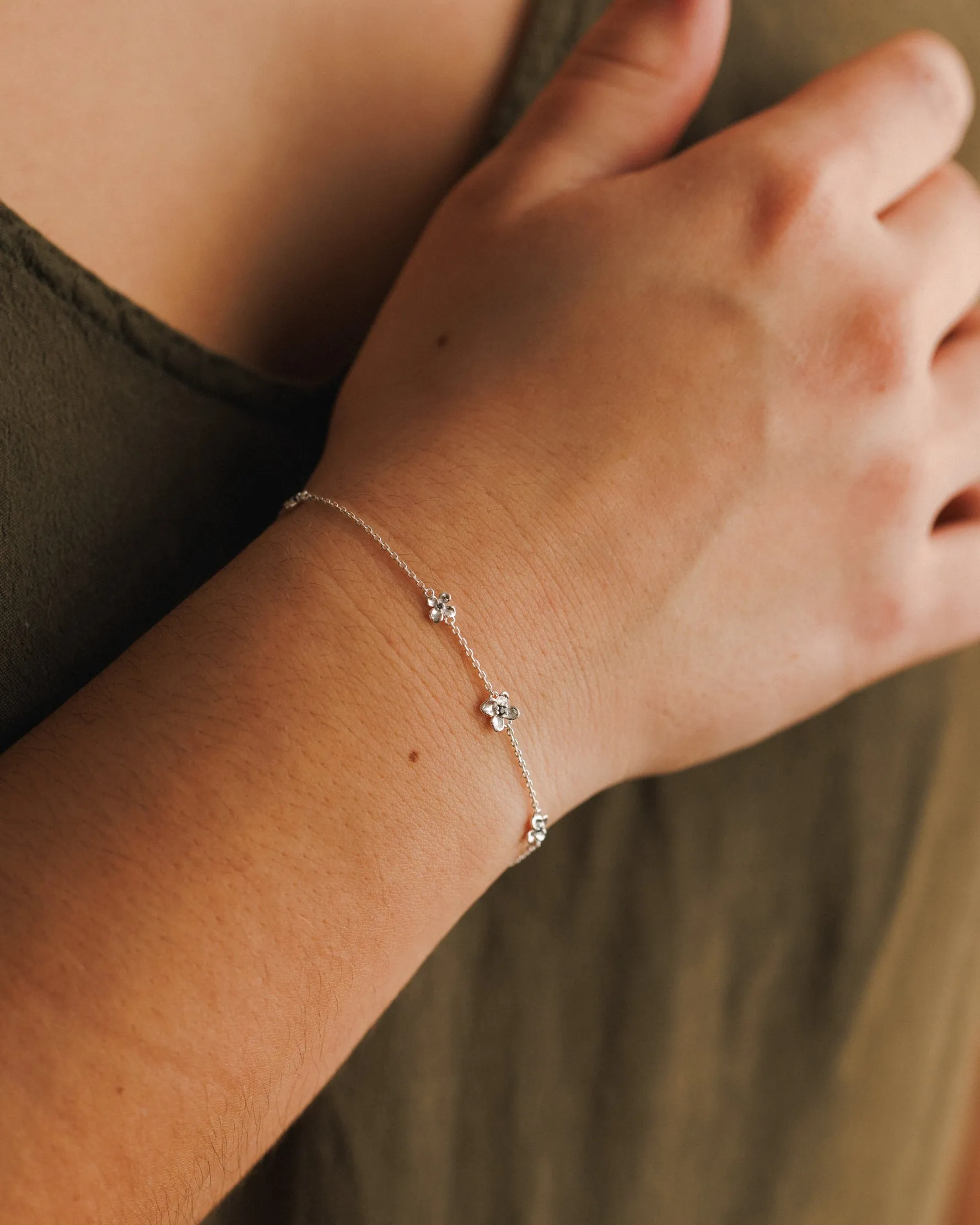 Midnight Blossom Bracelet
