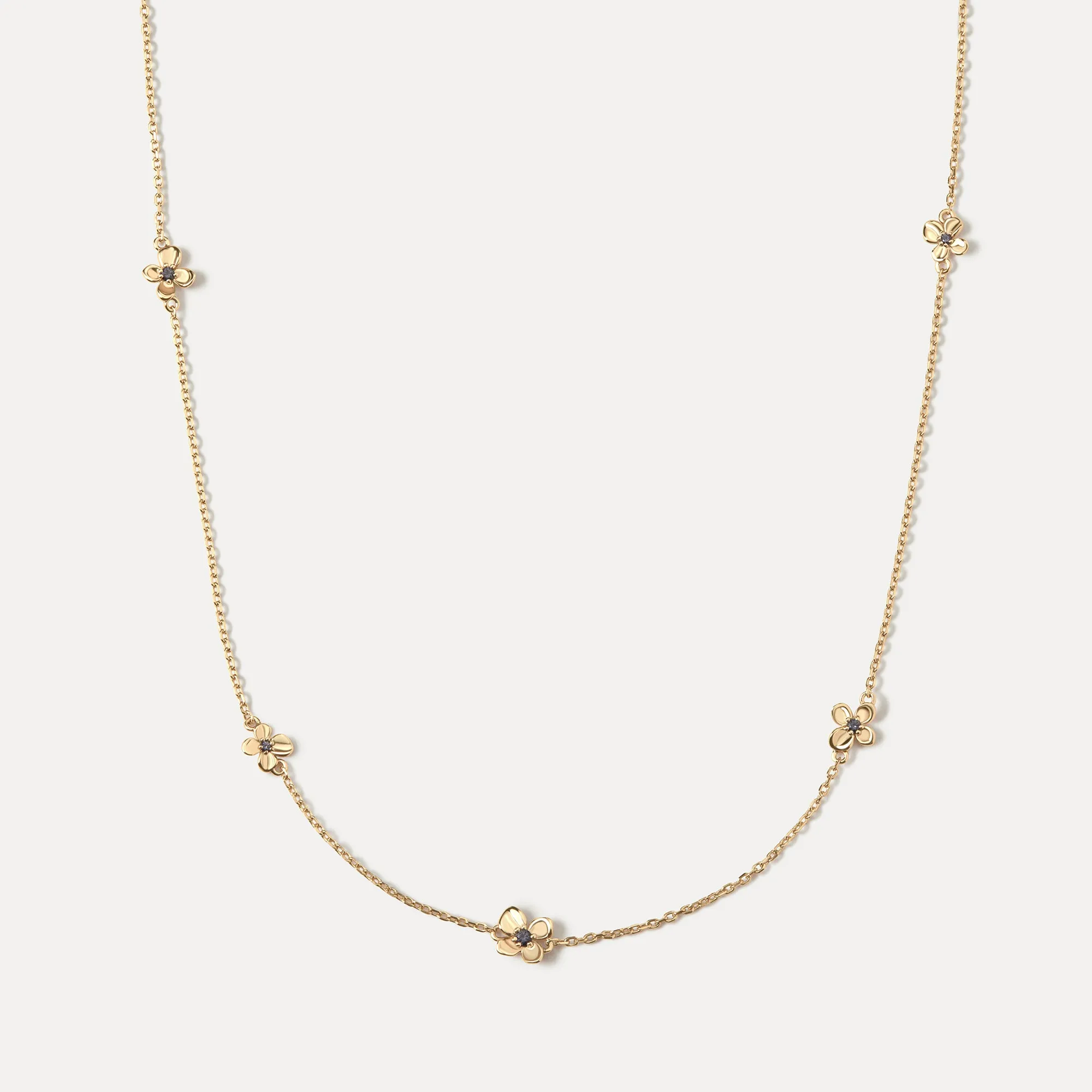 Midnight Blossom Necklace