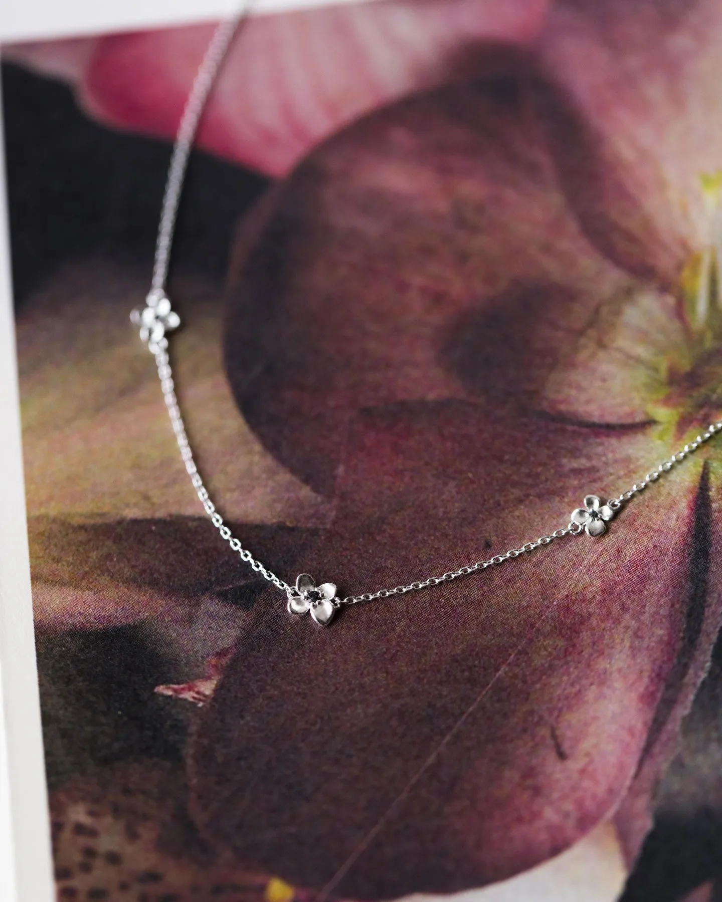 Midnight Blossom Necklace