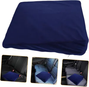 Mikinona Car Filling Pad Seat Cushions Bed Pads Wedge Seat Cushion Car Seat Cushion Auto Seat Cushion Seat Wedge Cushion Passenger Seat Cushion Car Cushions for Sleeping Blue Pearl Cotton