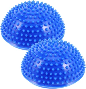 Milisten Hedgehog Balance Stability Balls Half Spike Dome for Adults Engaging Sensory Touch Ball for Exercise