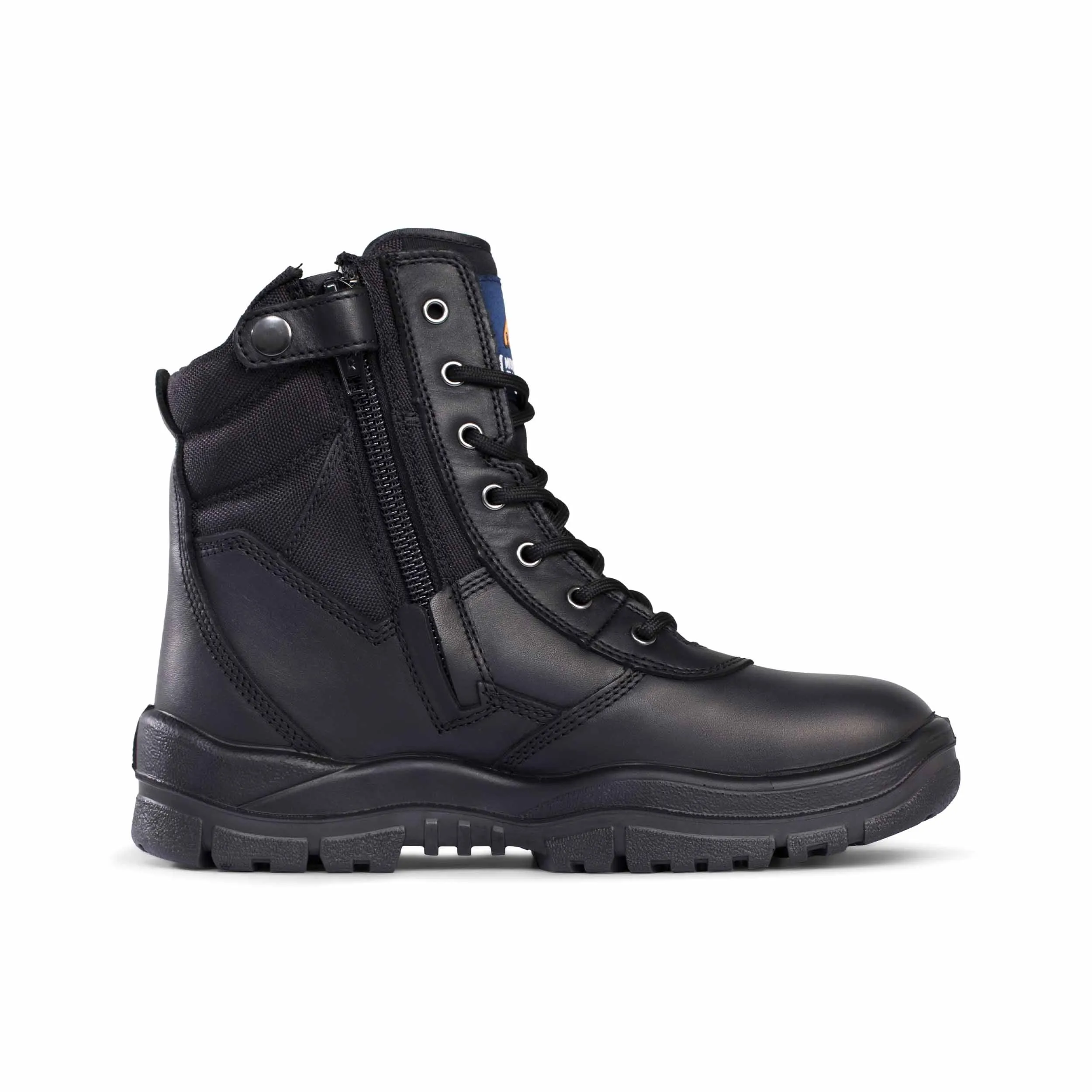 MONGREL 951020 Non-Safety High Leg Zipsider Boot - Black